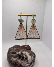 EDICIÓN LIMITADA pendientes de cristal marino o lágrimas de sirena