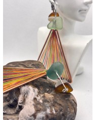 EDICIÓN LIMITADA pendientes de cristal marino o lágrimas de sirena