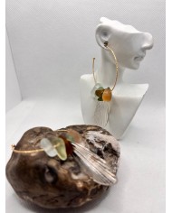 PENDIENTES DE CRISTAL MARINO o lágrimas de sirena