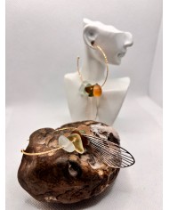 PENDIENTES DE CRISTAL MARINO o lágrimas de sirena