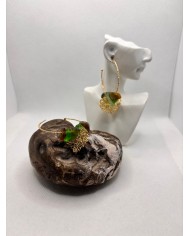 EDICIÓN LIMITADA pendientes artesanos de cristal marino