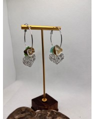 EDICIÓN ESPECIAL pendientes artesanos de cristal marino