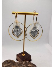 EDICIÓN LIMITADA pendientes de cristal marino