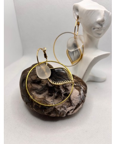 EDICIÓN LIMITADA pendientes de cristal marino