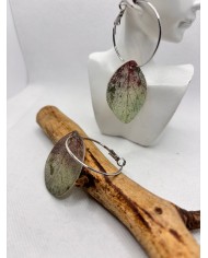 EDICIÓN LIMITADA pendientes artesanos de hoja natural