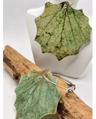 EDICIÓN LIMITADA pendientes artesanos de hoja natural