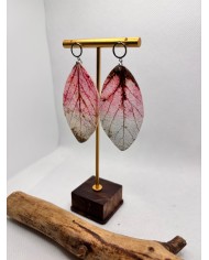 EDICIÓN LIMITADA pendientes artesanos de hoja natural