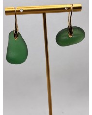 EDICIÓN LIMITADA pendientes de cristal marino