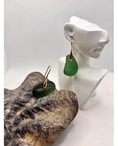 EDICIÓN LIMITADA pendientes de cristal marino