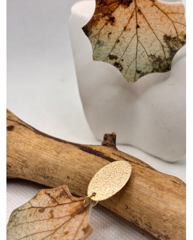 EDICIÓN LIMITADA pendientes artesanos de hoja natural