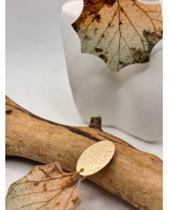 EDICIÓN LIMITADA pendientes artesanos de hoja natural
