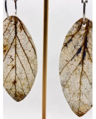 EDICIÓN LIMITADA pendientes artesanos de hoja natural