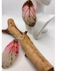 EDICIÓN LIMITADA pendientes artesanos de hoja natural