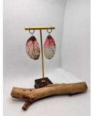 EDICIÓN LIMITADA pendientes artesanos de hoja natural