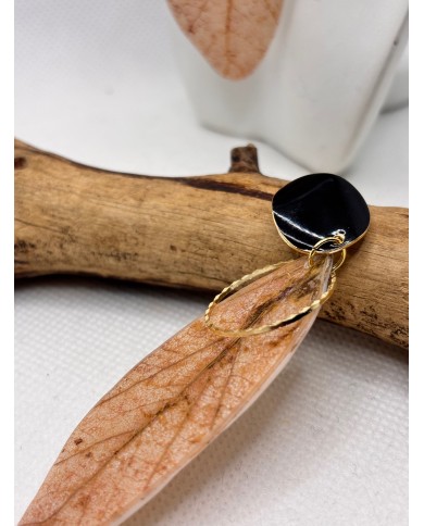 EDICIÓN LIMITADA pendientes artesanos de hoja natural