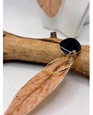 EDICIÓN LIMITADA pendientes artesanos de hoja natural