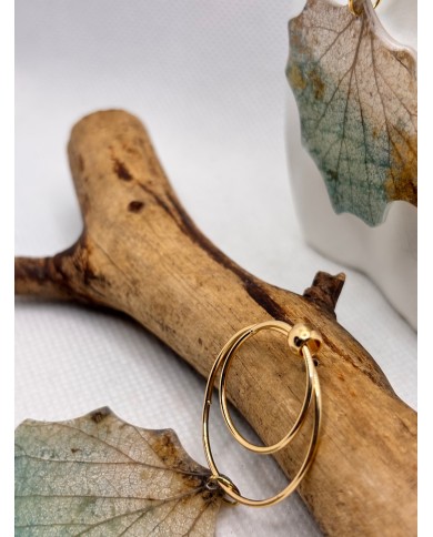 EDICIÓN LIMITADA pendientes de hoja natural esqueletizada