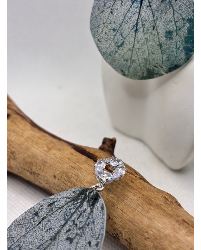 EDICIÓN LIMITADA pendientes artesanos de hoja natural