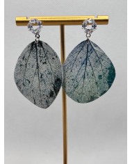 EDICIÓN LIMITADA pendientes artesanos de hoja natural
