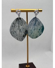 EDICIÓN LIMITADA pendientes artesanos de hoja natural