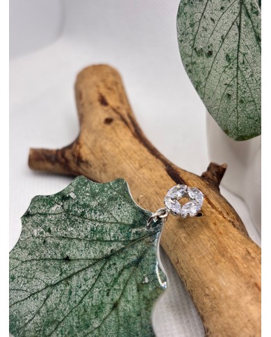 EDICIÓN LIMITADA pendientes artesanos de hoja natural esqueletizada