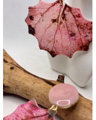 EDICIÓN LIMITADA pendientes artesanos de hoja natural