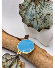 EDICIÓN LIMITADA pendientes artesanos de hoja natural