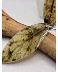 EDICIÓN LIMITADA pendientes artesanos de hoja natural