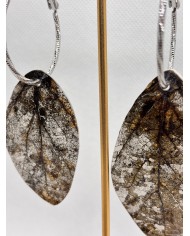 EDICIÓN LIMITADA pendientes artesanos de hoja natural