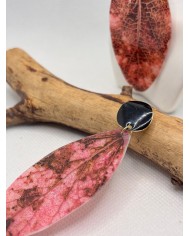EDICIÓN LIMITADA pendientes artesanos de hoja natural