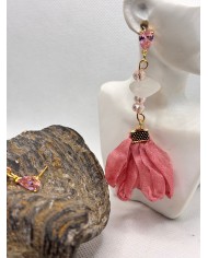 PENDIENTES DE CRISTAL MARINO ARTESANOS