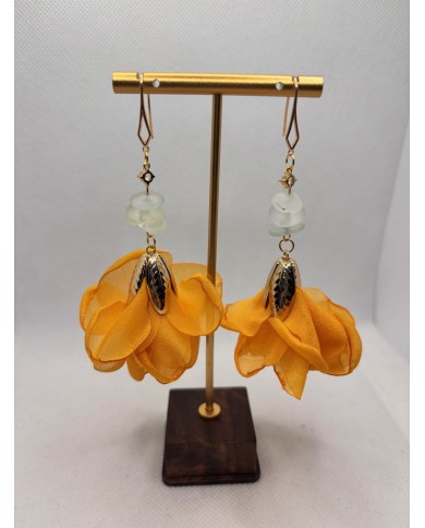 PENDIENTES DE CRISTAL  MARINO ARTESANOS