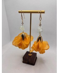 PENDIENTES DE CRISTAL  MARINO ARTESANOS