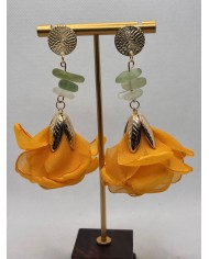 PENDIENTES DE CRISTAL  MARINO ARTESANOS