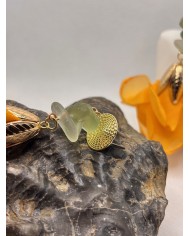 PENDIENTES DE CRISTAL MARINO ARTESANOS