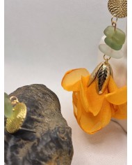 PENDIENTES DE CRISTAL MARINO ARTESANOS