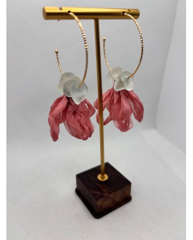 PENDIENTES DE CRISTAL MARINO O LÁGRIMAS DE SIRENA