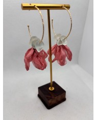 PENDIENTES DE CRISTAL MARINO O LÁGRIMAS DE SIRENA