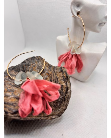 PENDIENTES DE CRISTAL MARINO O LÁGRIMAS DE SIRENA