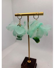 PENDIENTES DE CRISTAL MARINO O LÁGRIMAS DE SIRENA