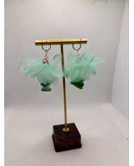 PENDIENTES DE CRISTAL MARINO O LÁGRIMAS DE SIRENA