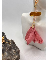 PENDIENTES ARTESANOS DE CRISTAL MARINO