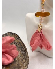 PENDIENTES ARTESANOS DE CRISTAL MARINO