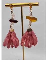 PENDIENTES DE CRISTAL MARINO O LÁGRIMAS DE SIRENA