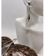 PENDIENTES ARTESANOS DE CRISTAL MARINO