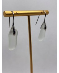 PENDIENTES ARTESANOS DE CRISTAL MARINO