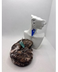 PENDIENTES DE CRISTAL MARINO o lágrimas de sirena