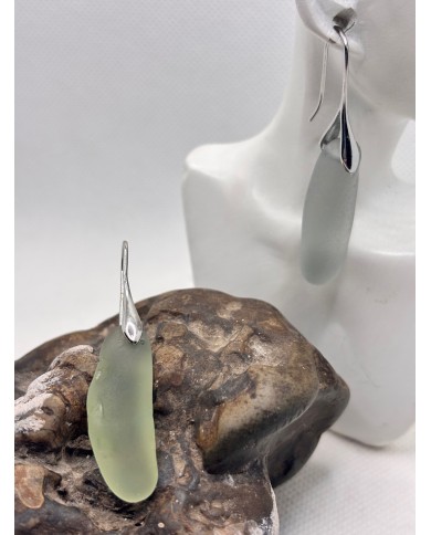 PENDIENTES DE  CRISTAL MARINO EDICIÓN LIMITADA