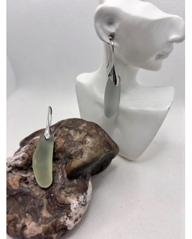 PENDIENTES DE  CRISTAL MARINO EDICIÓN LIMITADA