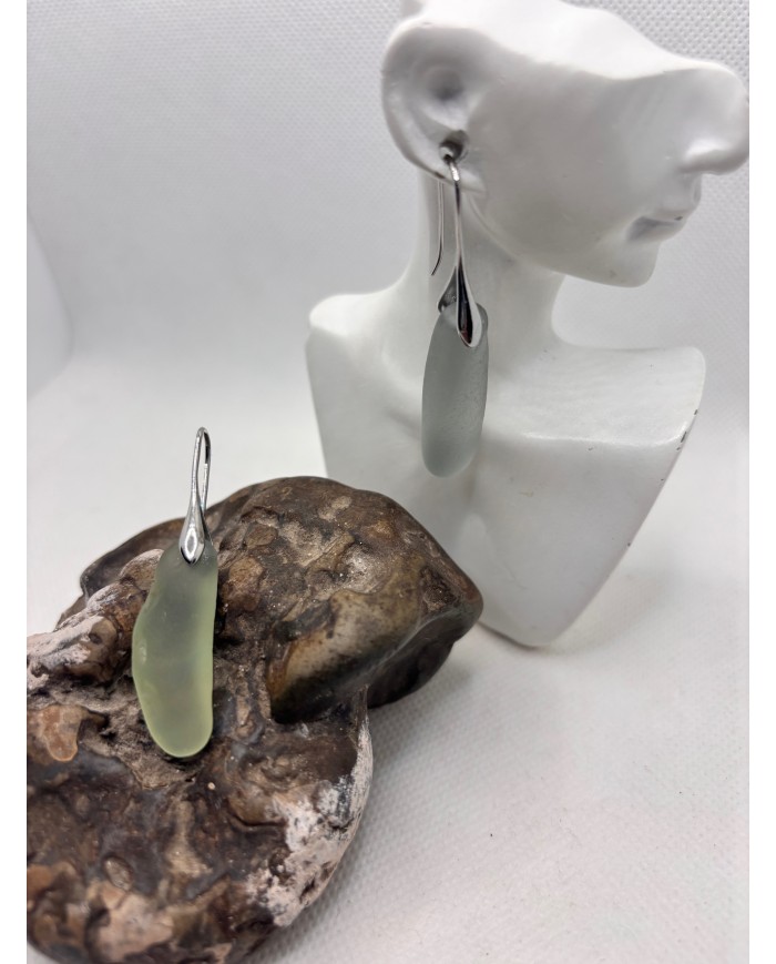 PENDIENTES DE  CRISTAL MARINO EDICIÓN LIMITADA